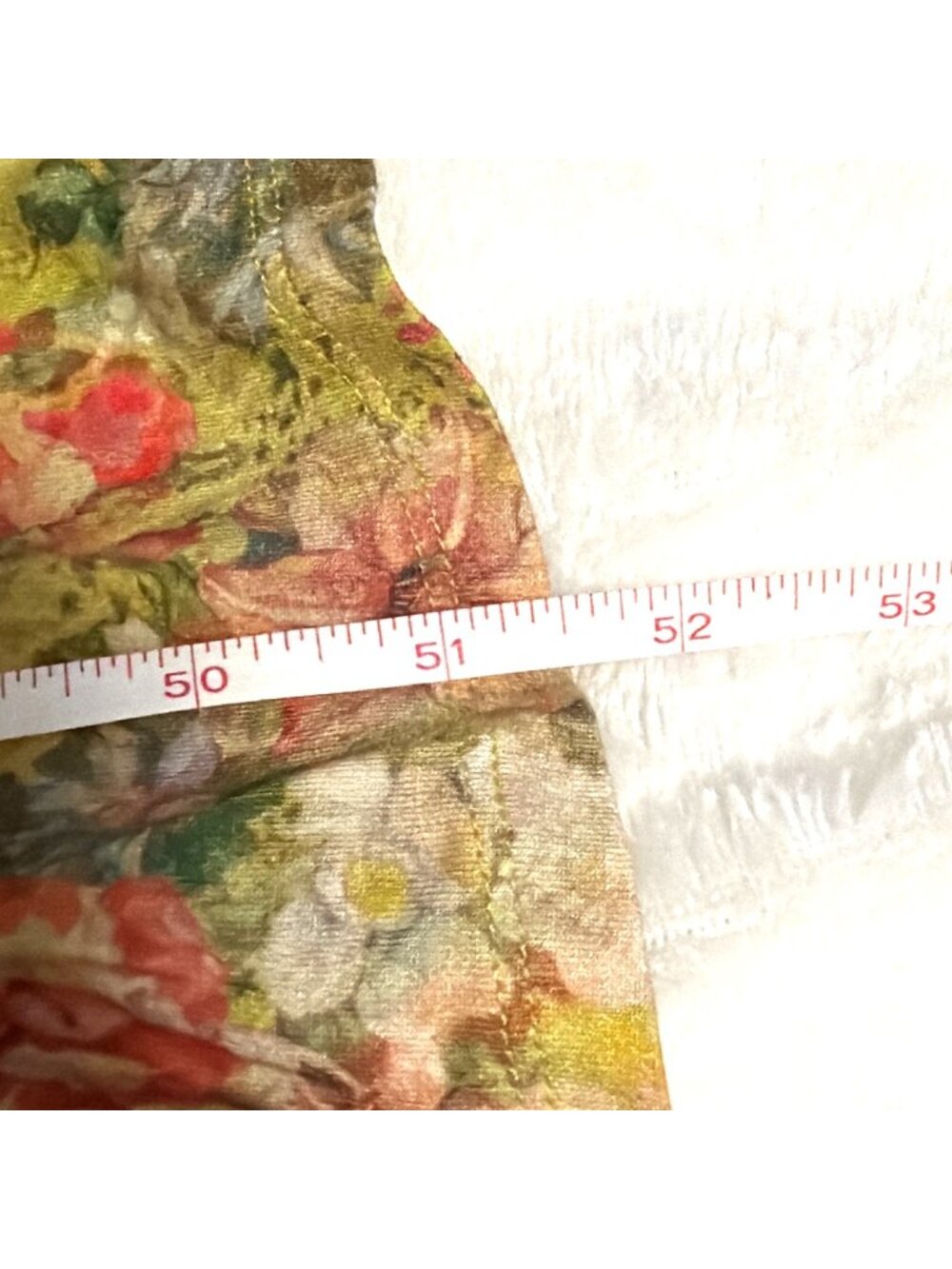 Peruvian Connection St Barth Floral Sleeveless Maxi Dress Green & Pink Size M - Picture 7 of 7